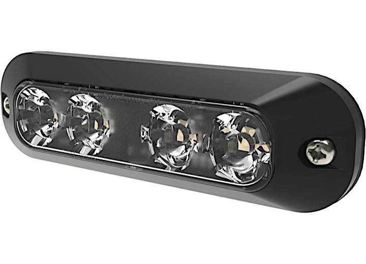 Ecco ED3704A Directional 4 LED Surface Mount 12-24VDC Amber