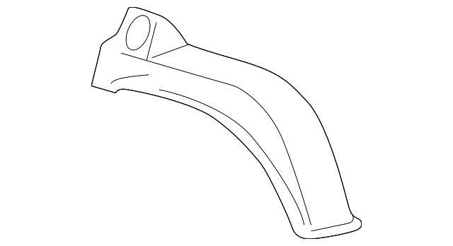 Genuine Ford Wheel Housing Side Panel 3L2Z-9927887-AA