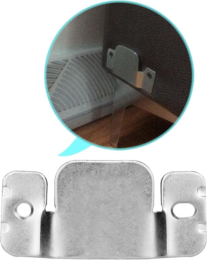 Mudder Universal Sofa Connector Bracket, 4 Pieces Stainless Steel