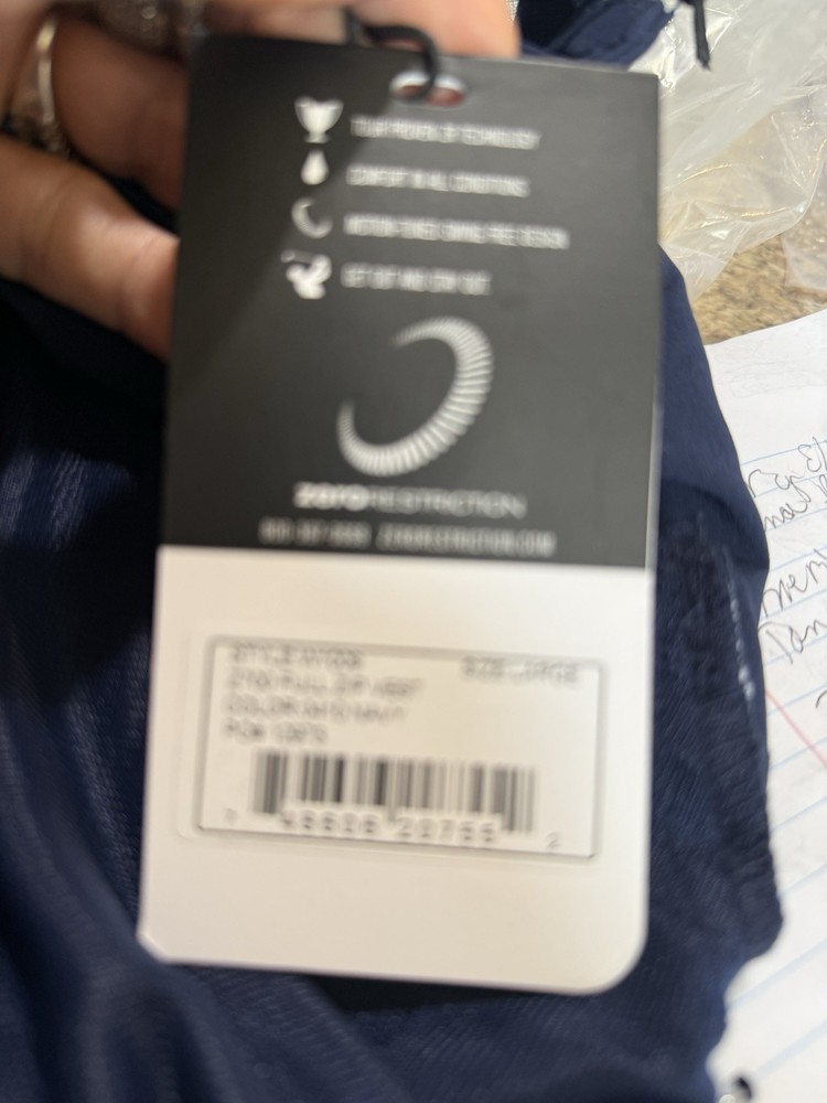 nwt zero restriction Golf Vest Size Large