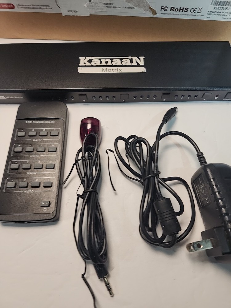 KanaaN HDMI Matrix Switch 4x4 HDMI