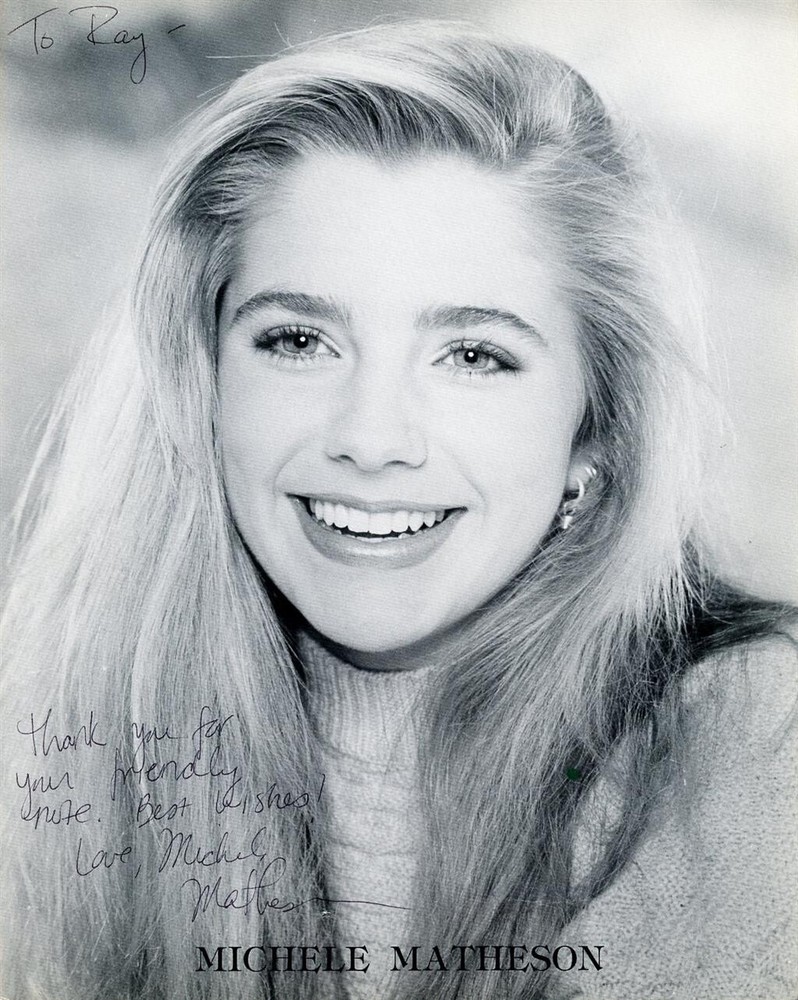 Michele Matheson - Signed Photograph (Actress)