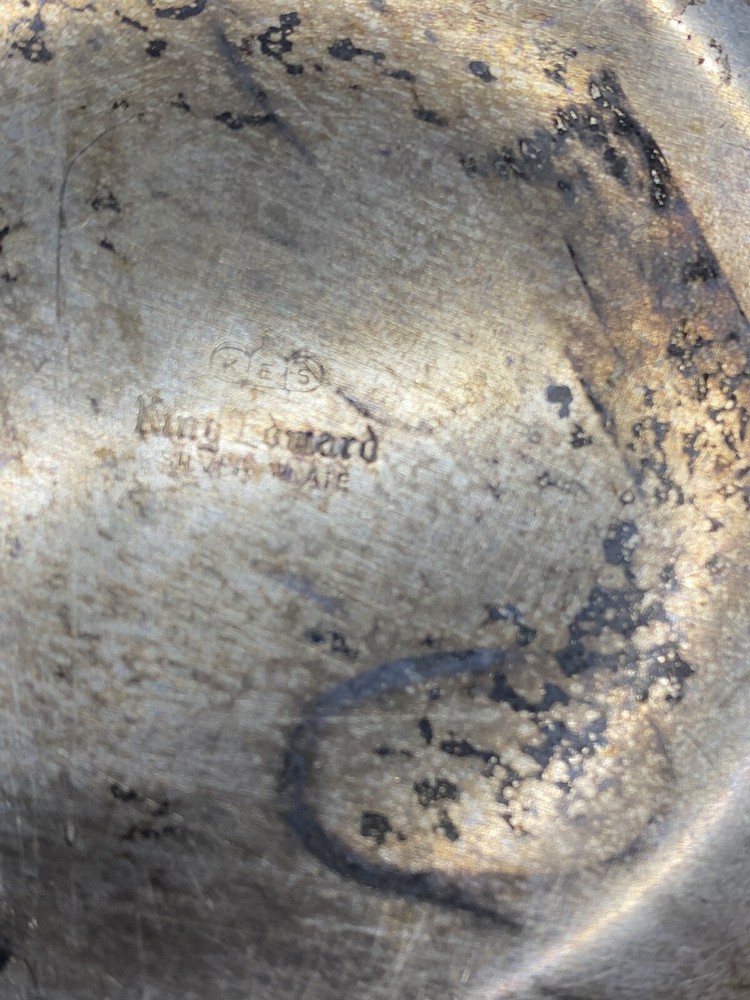 Vintage King Edward Silver Plated Bowl
