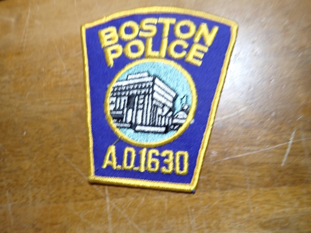 BOSTON MASSACHUSETTS  CAPE COD OBSOLETE  EARLY VEST PATCH BX 6 #5