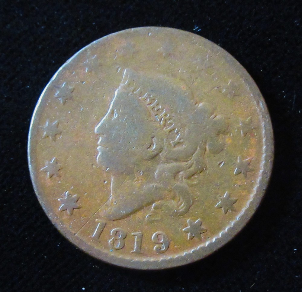 1819 Large Cent