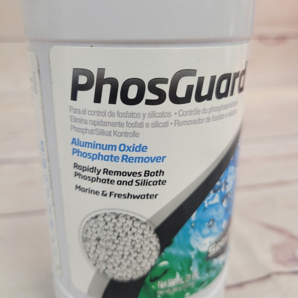 Seachem PhosGuard 500mL - Phosphate & Silicate Remover - NEW!
