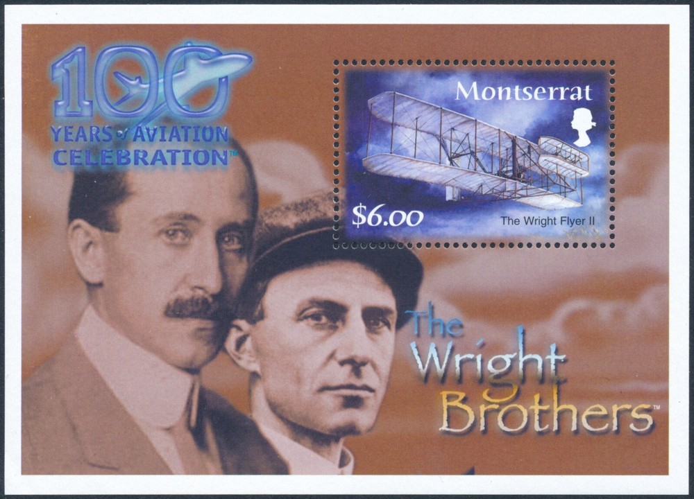 Centenary Wright Brothers First Flight - Montserrat 2003 - MNH - SG MS1235