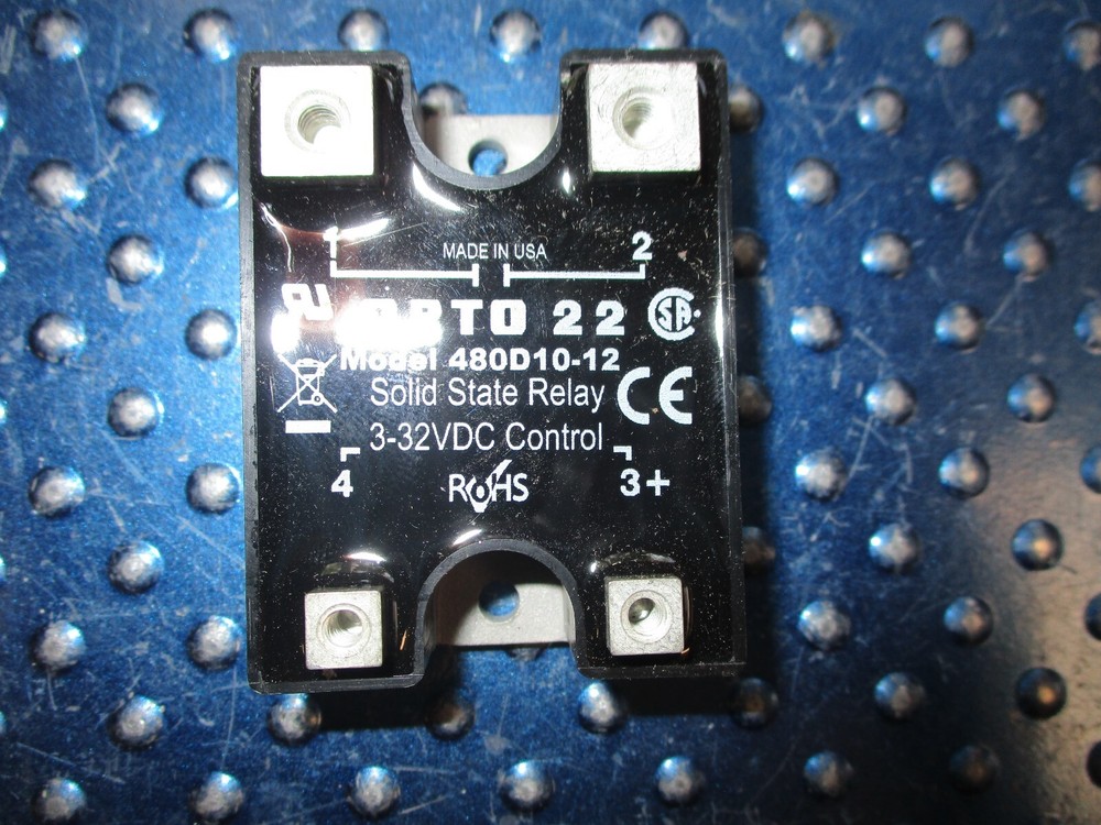NEW OPTP 22 SOLID STATE RELAY3-32VDC CONTROL 480D10-12