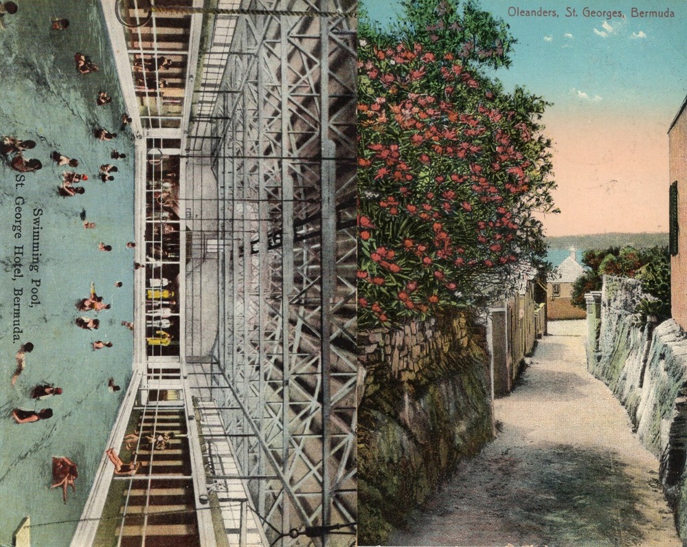 Bermuda two post Card