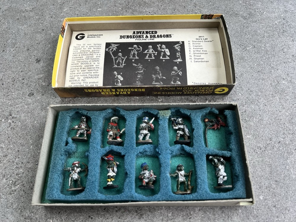 Advanced Dungeons & Dragons Figure Set - 2011 Orcs Lair
