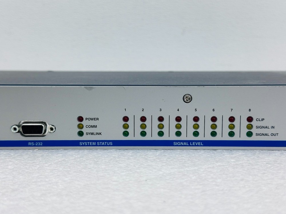 Symetrix SymNet 8X8 DSP Rack Mountable Audio Matrix Digital Signal Processor 🚚