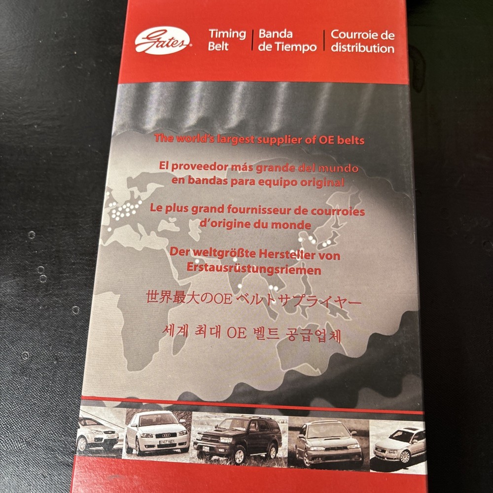 Engine Timing Belt-PowerGrip Premium OE Timing Belt Gates T244