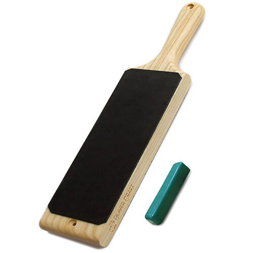Leather Paddle Strop Dual-Sided Paddle Strop Leather Strop Sharpening Tools TOP