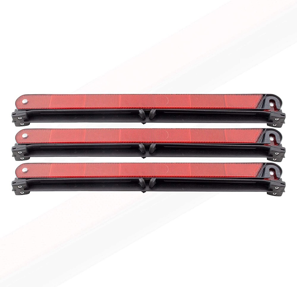 3Pcs Triangle Warning Frame Triangle Emergency Warning Triangle Reflector Safety