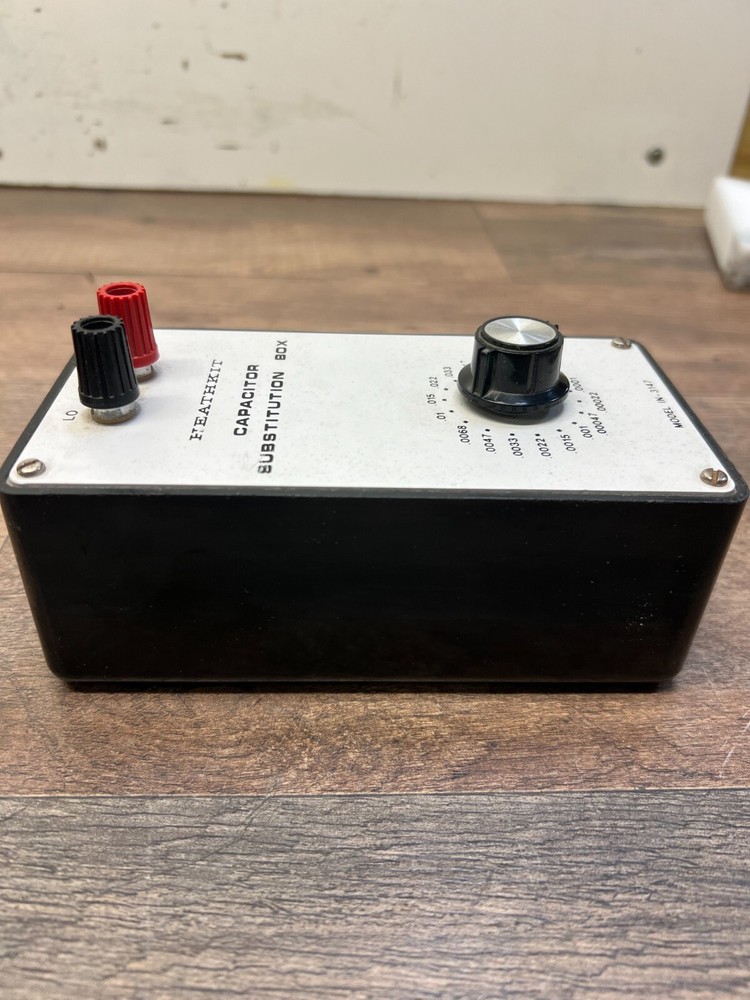 Heathkit Capacitor Substitution Box Model IN-3147