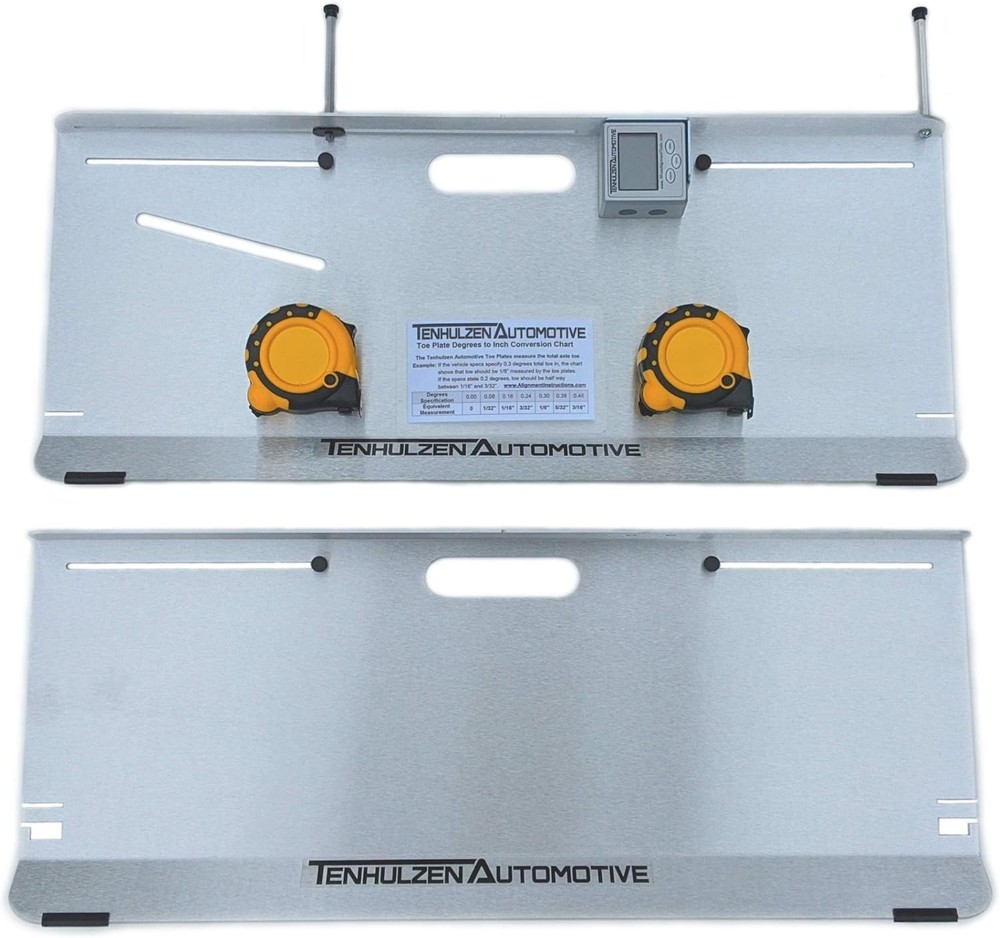 Versatile Camber/Caster/Toe Plates - Essential Tool for Vehicle Alignment