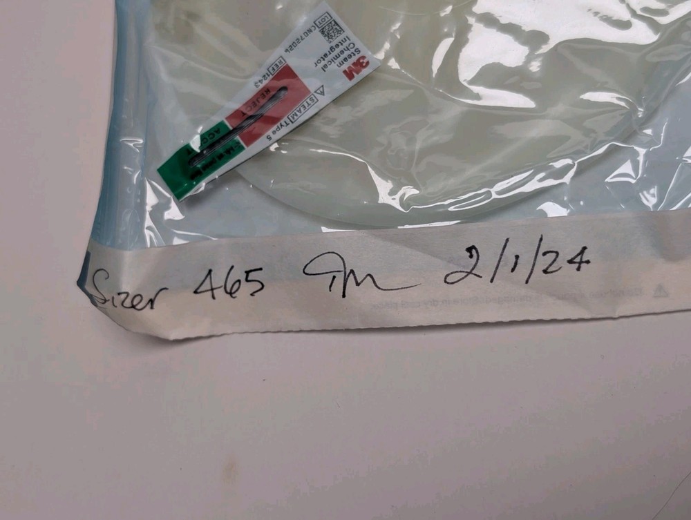 2 pcs. MENTOR 465CC Silicon Sizer (USED).