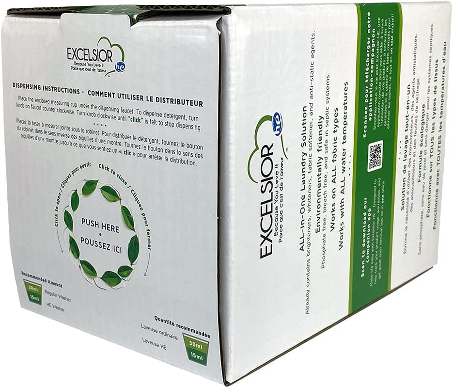 Excelsior Laundry Detergent with Stain Remover