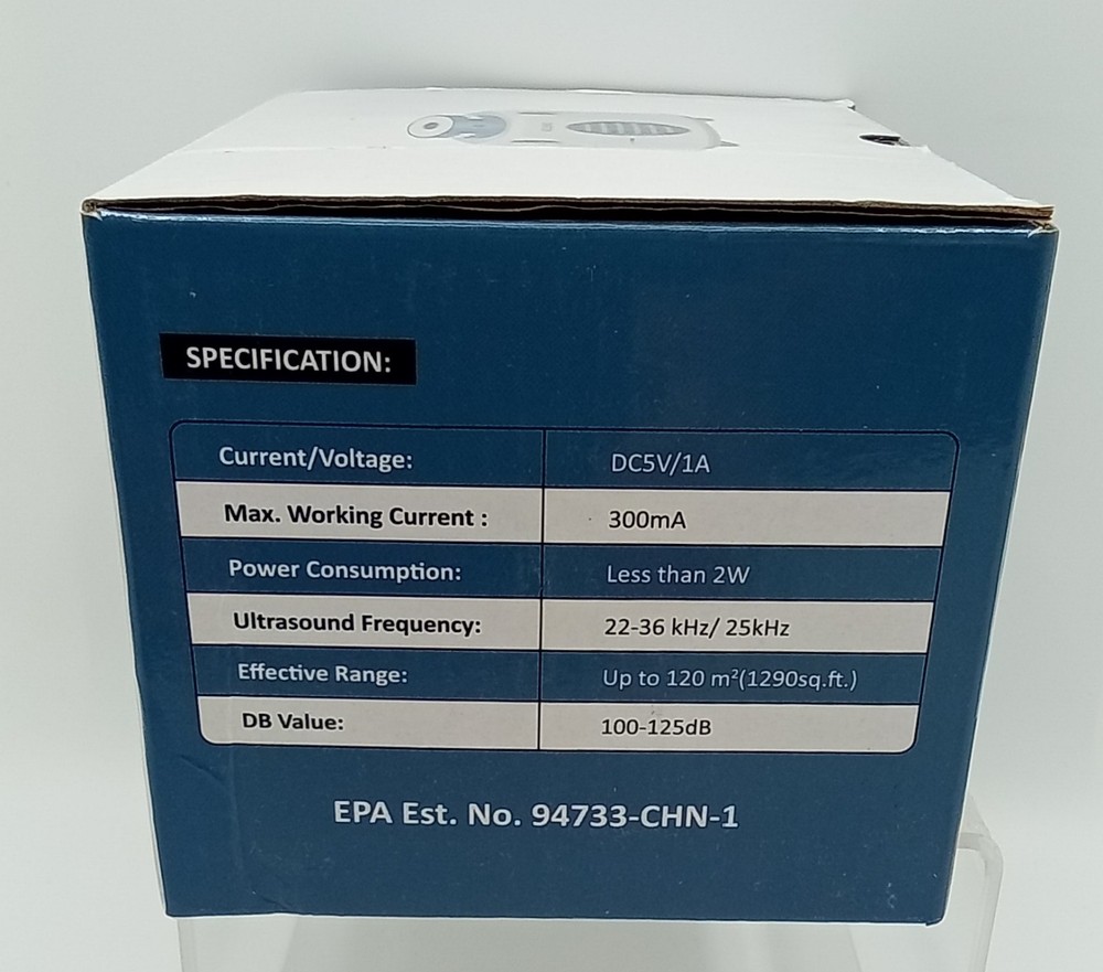 Ultrasonic Pest Repeller Indoor Use By Molemo