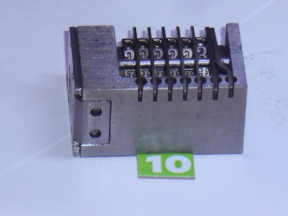 ATLANTIC| Reverse letterpress numbering machine | 10G