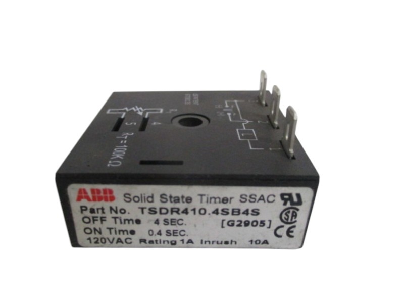 ABB TSDR410.4SB4S SOLID STATE TIMER 4 SEC. UNMP