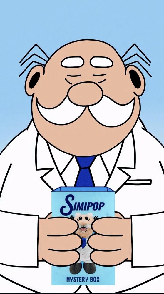 Last ones left- Simipop Blind Box Plush Keychain Dr. Simi surprise box