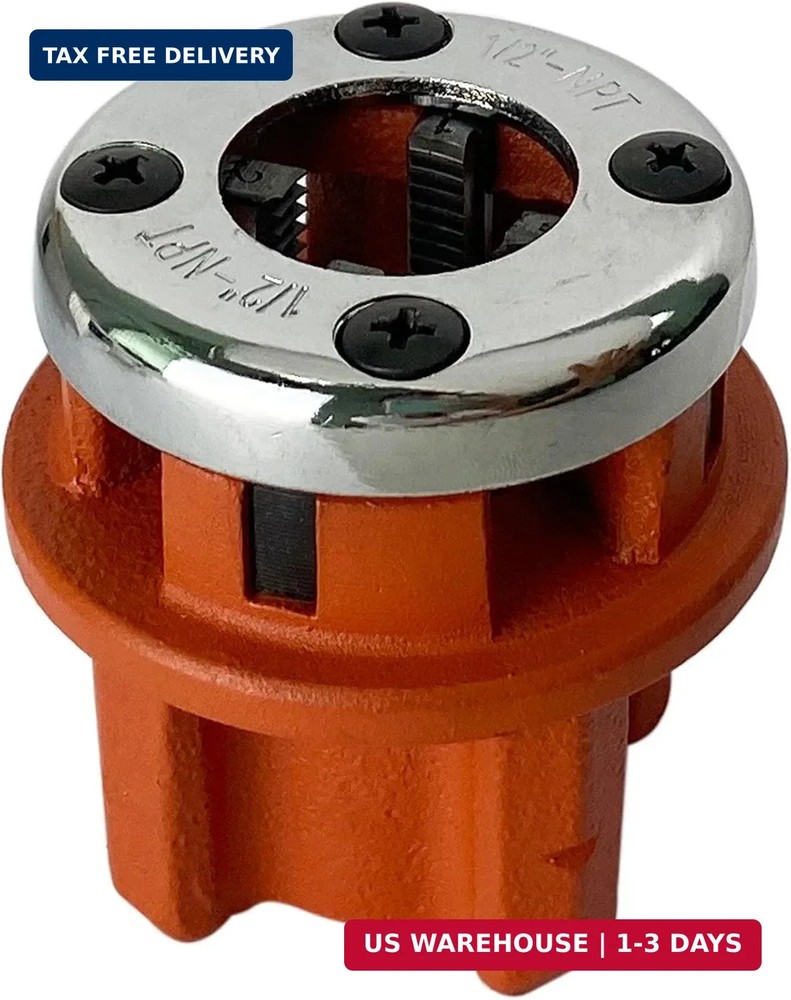 HFS Ratchet Pipe Threader Kit Replacement 1/2-inch Dies