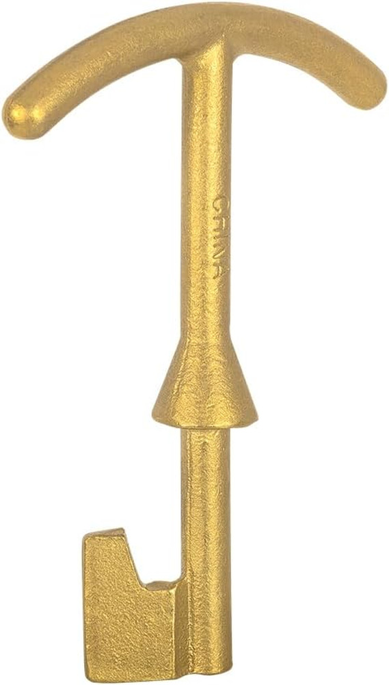 EFIELD Water Meter Box Key, Brass Made, 5.5-Inch Length