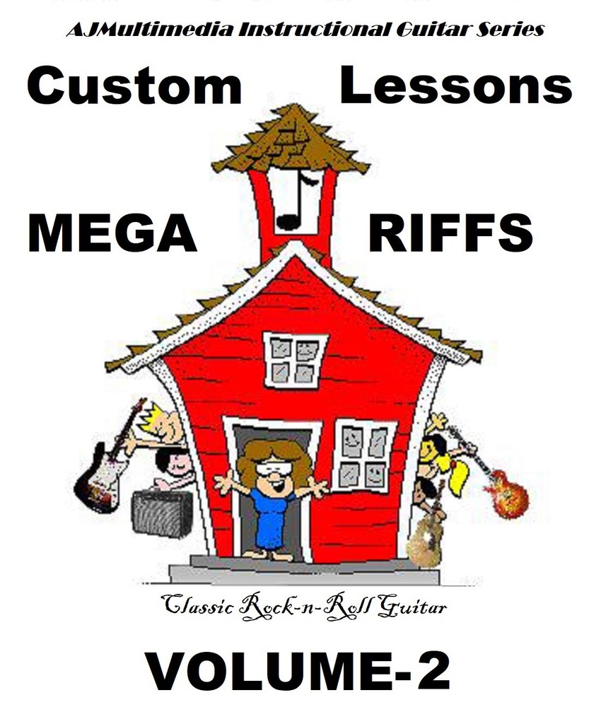 Custom Guitar Lessons, MegaRiff Compilation Vol.2