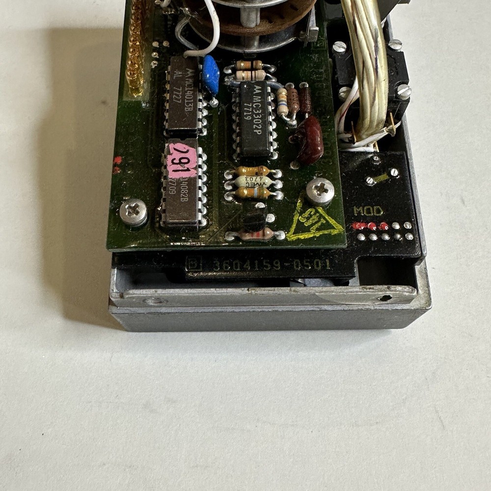 Bendix BX2000 TSO Nav Comm Computer Front Panel Assy 3604169-0507