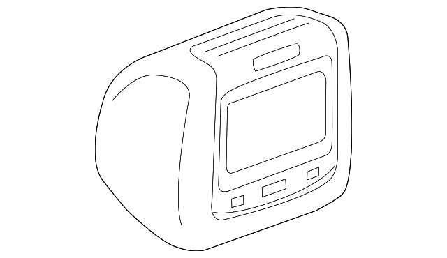 Genuine GM DVD Unit 22840152