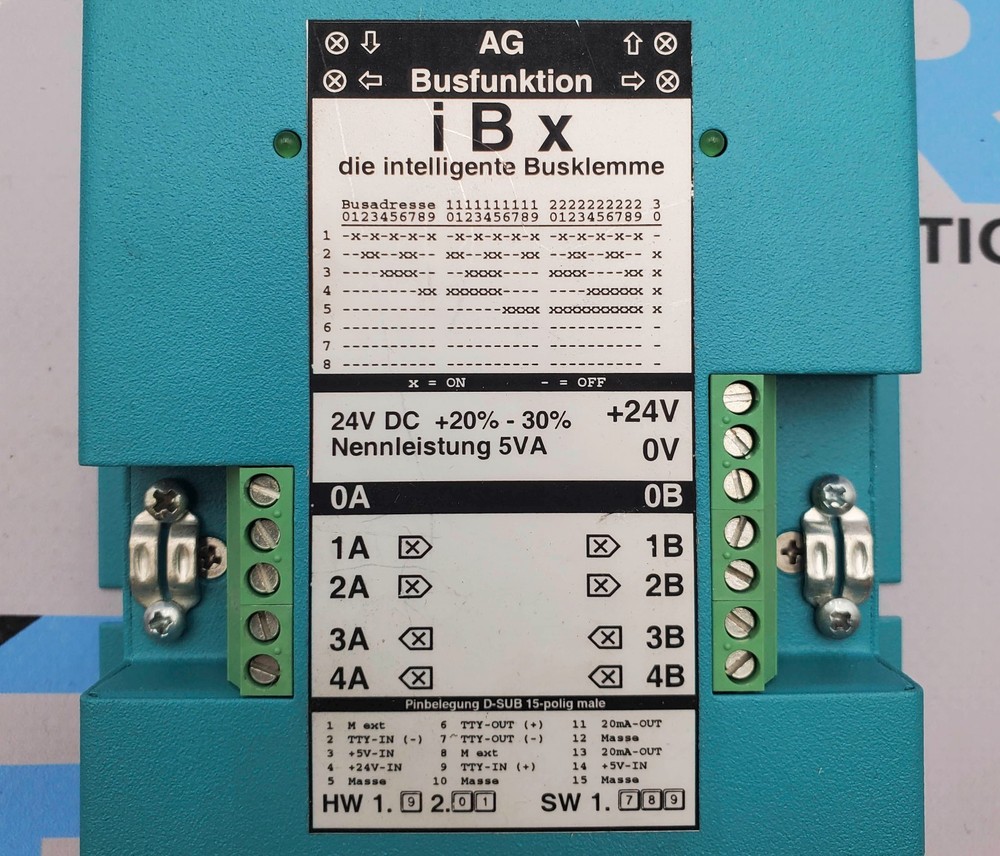 AG Busfunktion IBX Terminal Busway 24VDC 5A