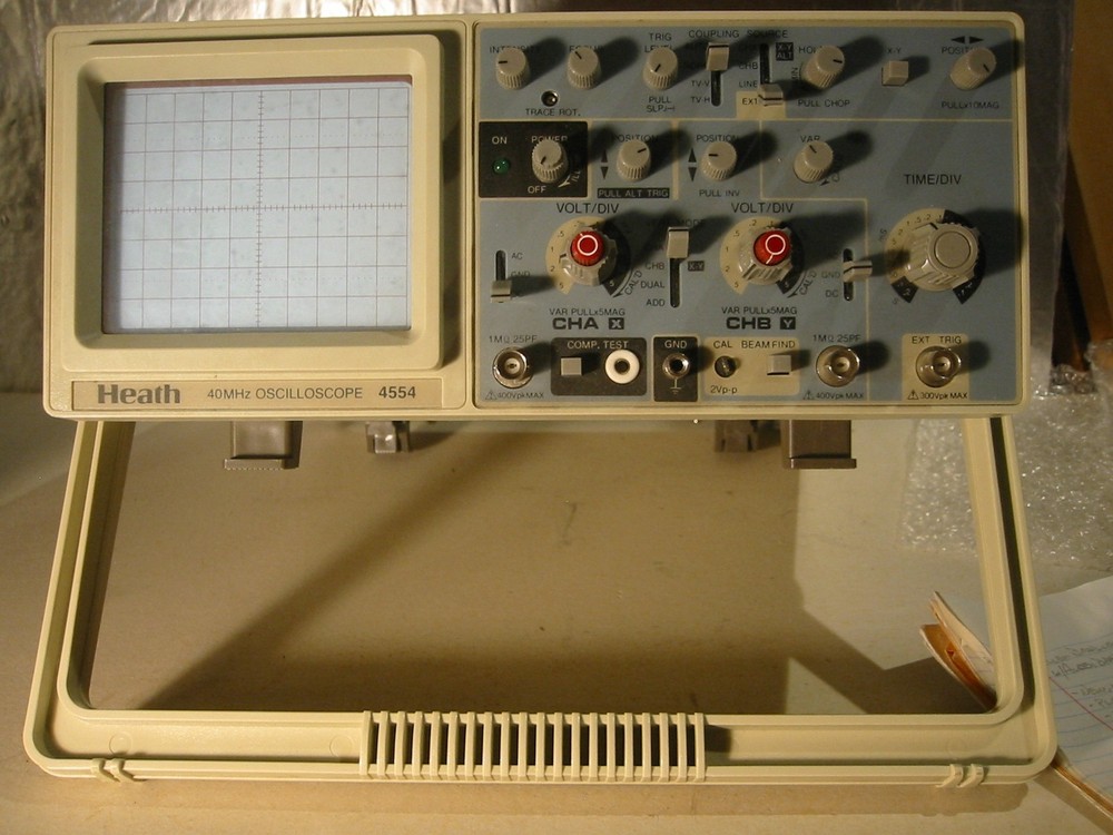 Heath 4554 40Mhz Oscilloscope