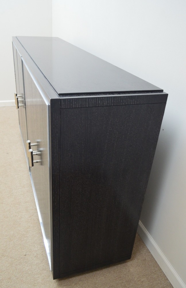 Ralph Lauren Modern Ebonized Buffet Sideboard (A)