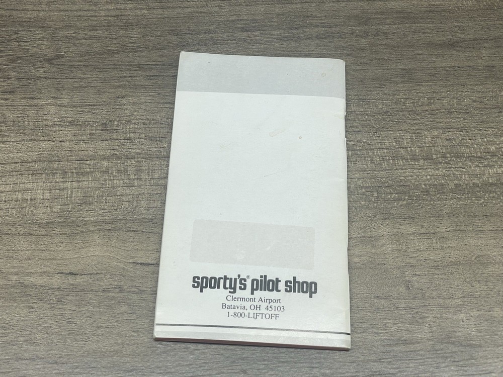 Sportys E6B Electronic Flight Computer w Case & Manual Tested WORKS *READ