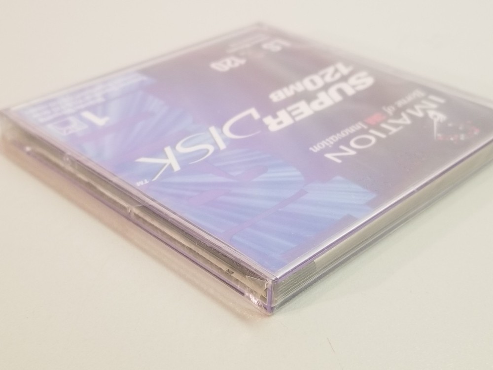 IMATION SUPER DISK 120 MB  New Sealed