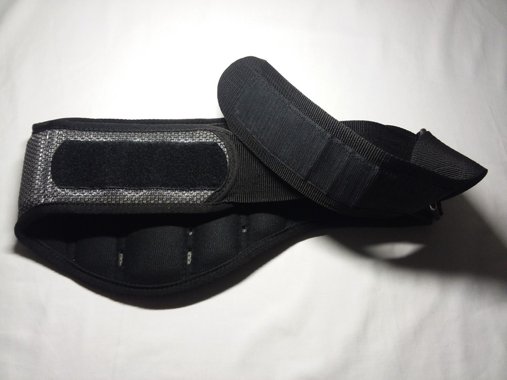 Nike structured training belt, mesh material with 'hook and loop' waist size 34