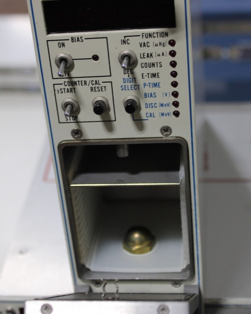 CANBERRA ALPHA SPECTROMETER 7401 NIM BIN MODULE