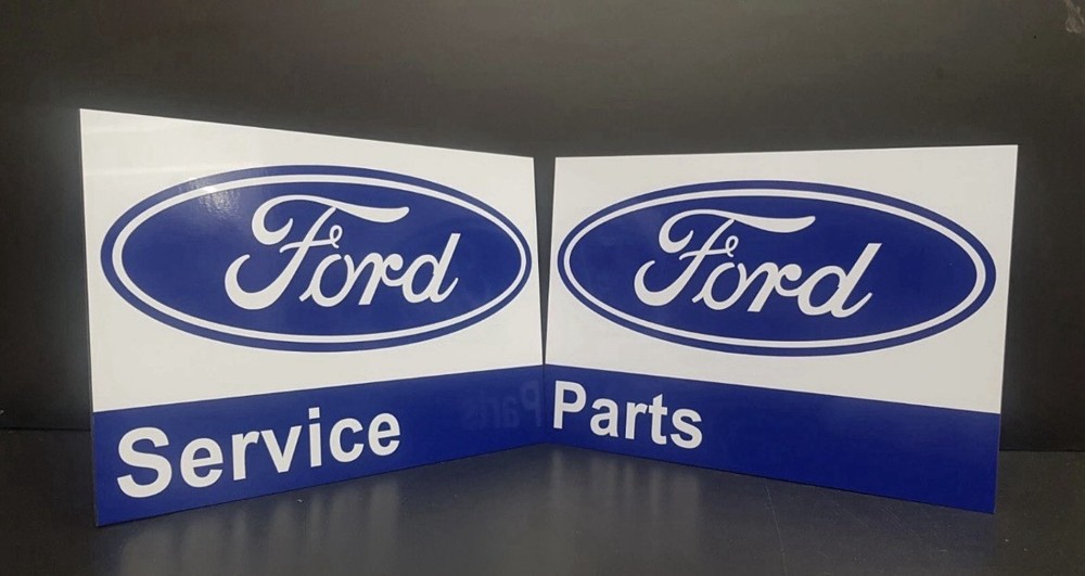 X2 Ford Sign Boards