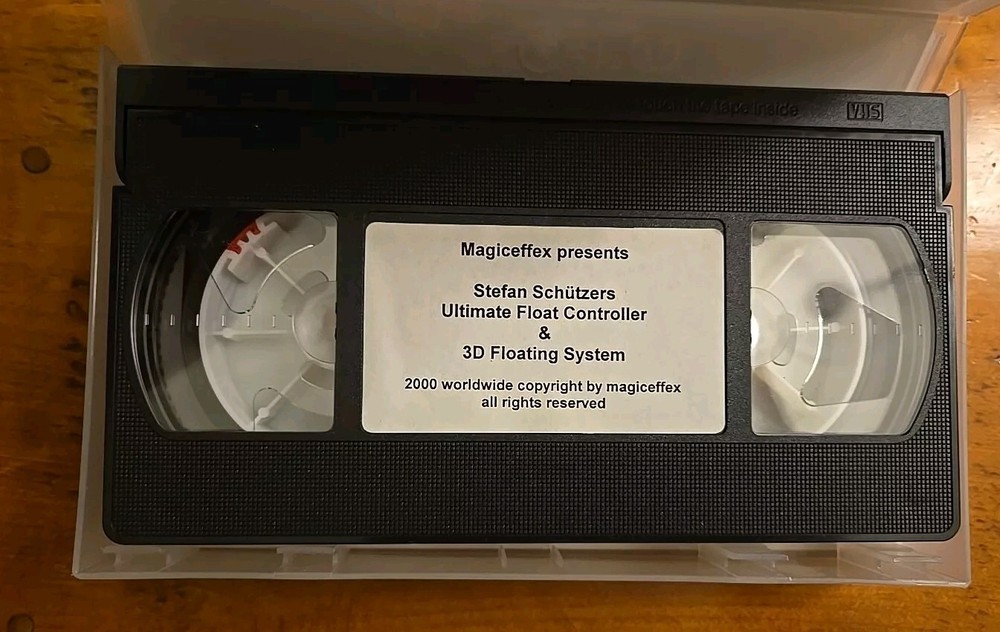 Stefan Schutzer's UFC Ultimate Controller VHS tape Magic OOP