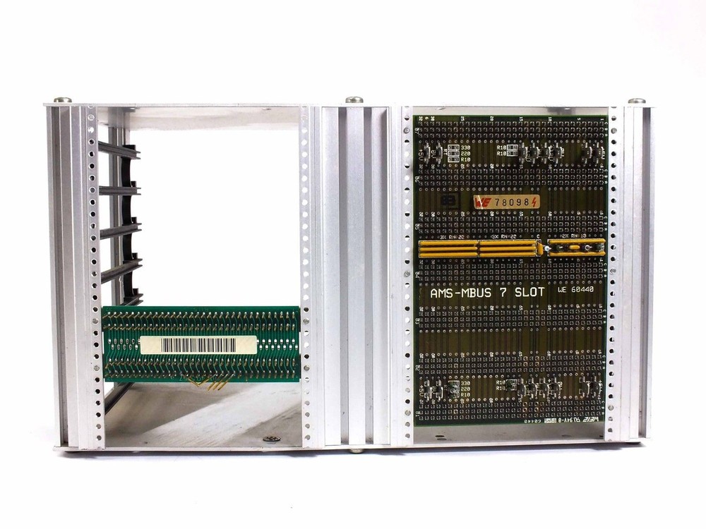 Netstal Computer Chassis AMS-MBUS 7 Slot for DiskJet Injection Molder Sycap
