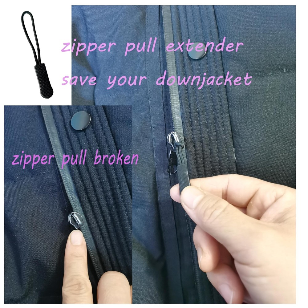 Zipper Pulls Tab 25 Pack Blue Purple Premium Replacement for Luggage Backpacks