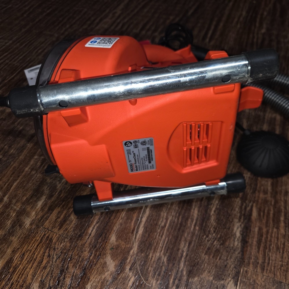 RIDGID PowerClear Drain Cleaning Machine - Red/Black