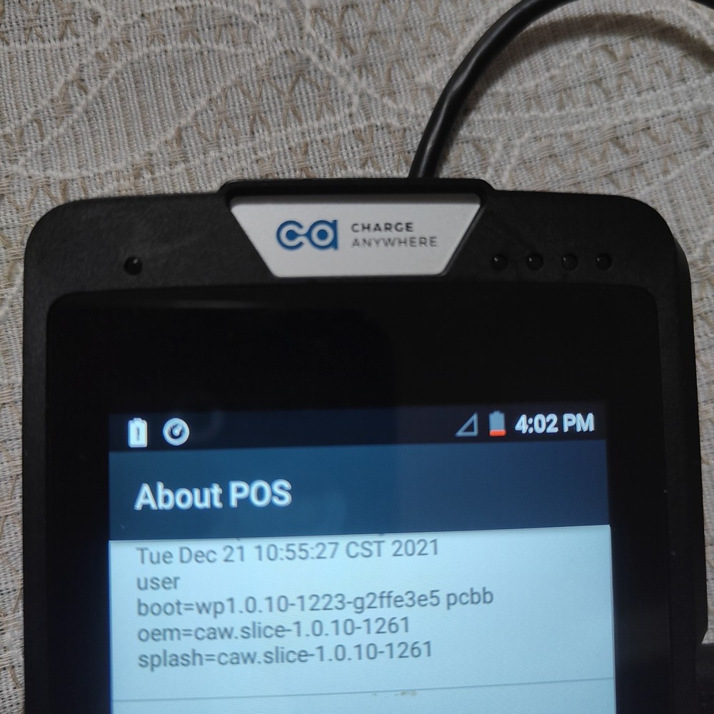 Wizard POS Q3 Machine With Charger