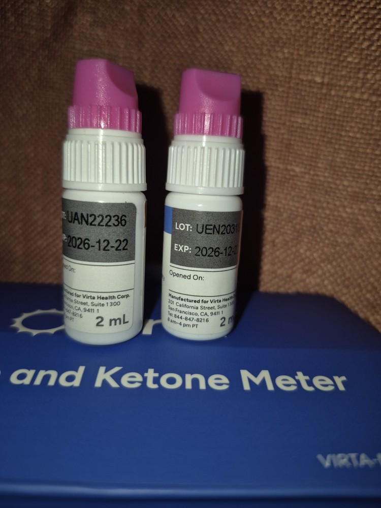 Virta Glucose & Ketone Meter Kit Bluetooth -New Open Box