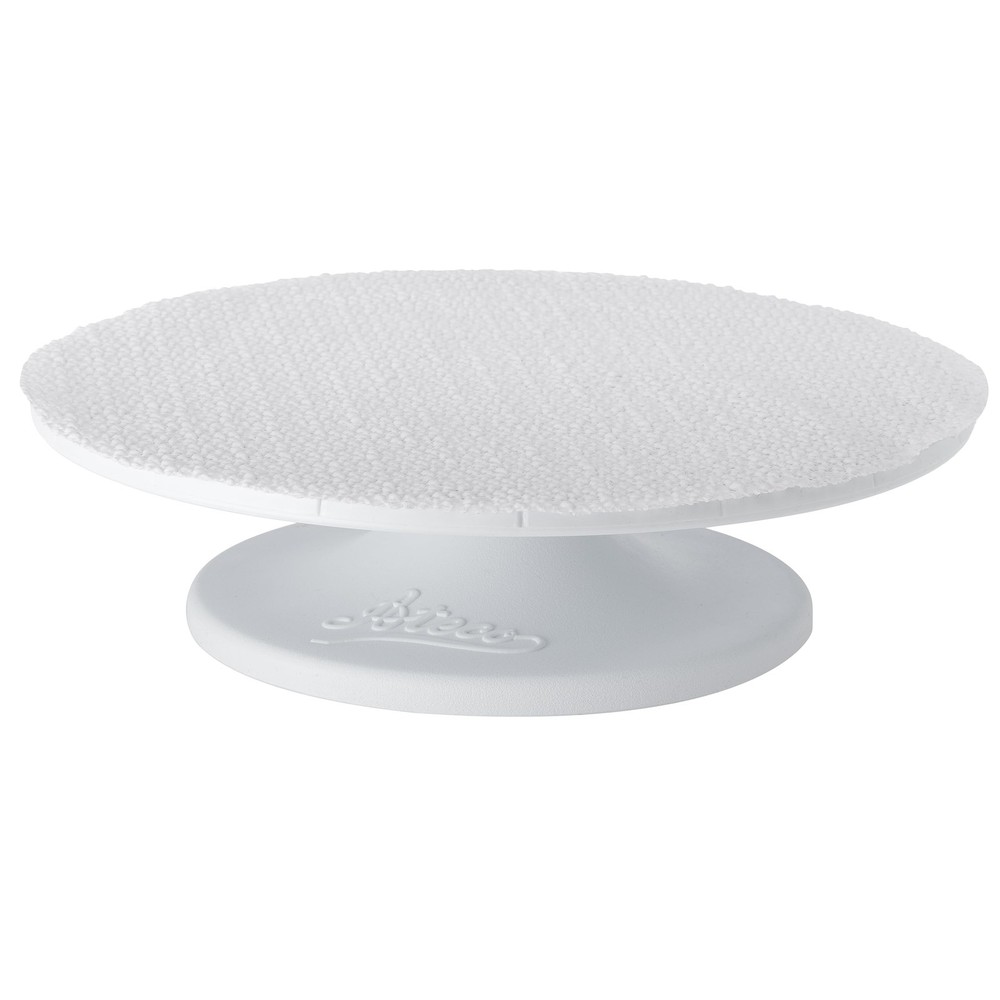 Plastic Turntable And Base 12In White Professional Cake Decorating