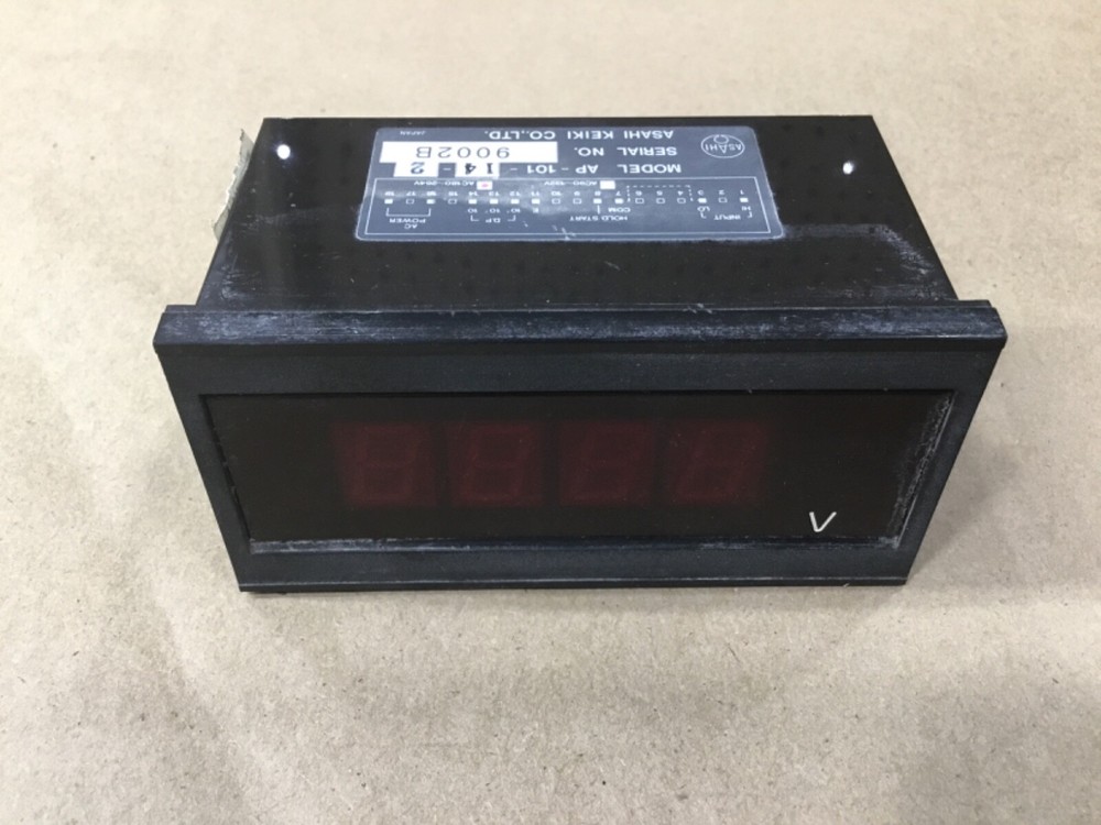 Asahi Keiki AP-101-14-2 Digital Panel Meter #24D38TK