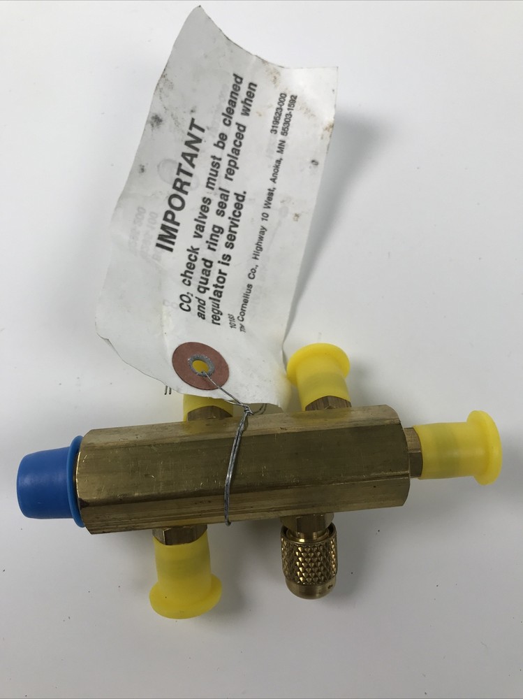 CO2 Check Valve Brass 183295-100 200 regulator