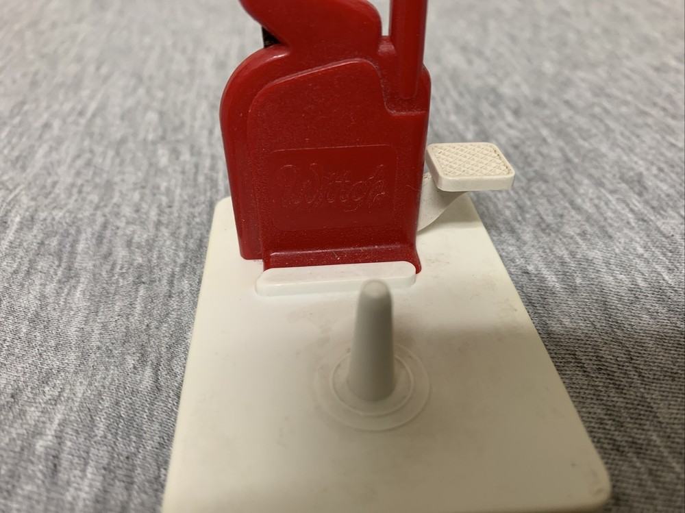 Vintage Plastic Witch Needle Theader West Germany