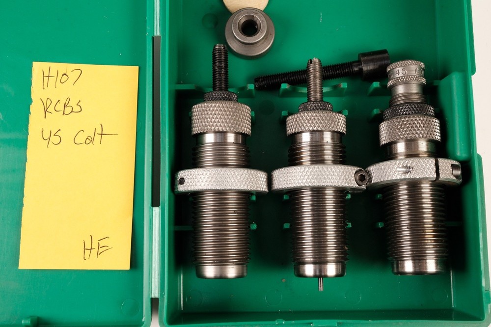 H107 RCBS 45 Colt Reloading Dies